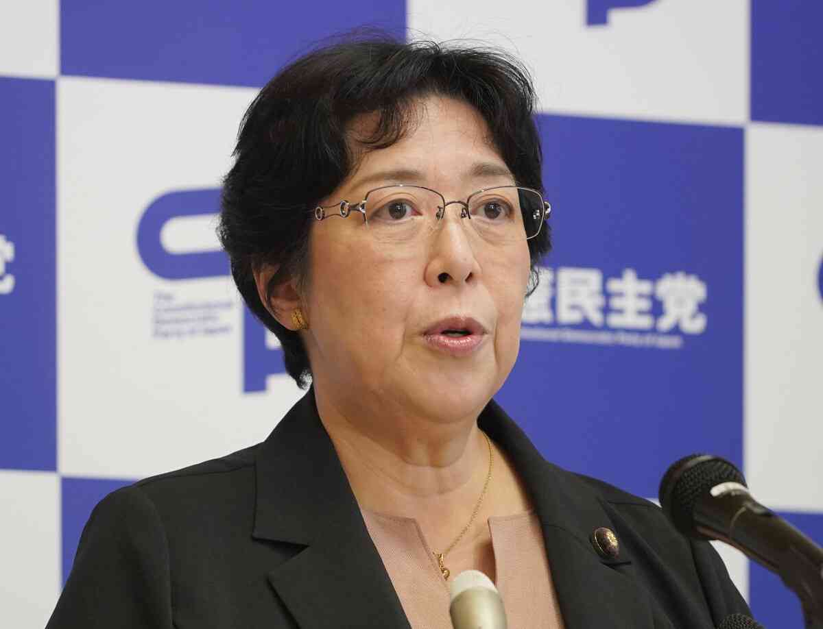 立民党員、AI画像で架空女性に成り済まして投稿　田名部氏「組織的関与ない」（時事通信） - Yahoo!ニュース