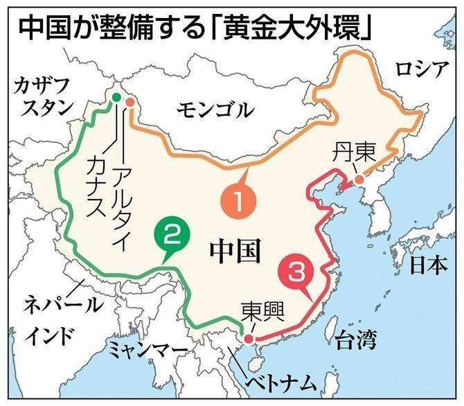 中国が巨大道路「黄金大外環」整備へ　総延長2万7000キロ、投資額8兆9000億円（西日本新聞me） - Yahoo!ニュース