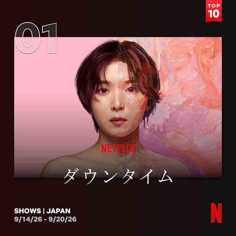 Netflix『ダウンタイム』初週日本1位スタート　台湾・香港・タイでもTOP10入りの好スタート