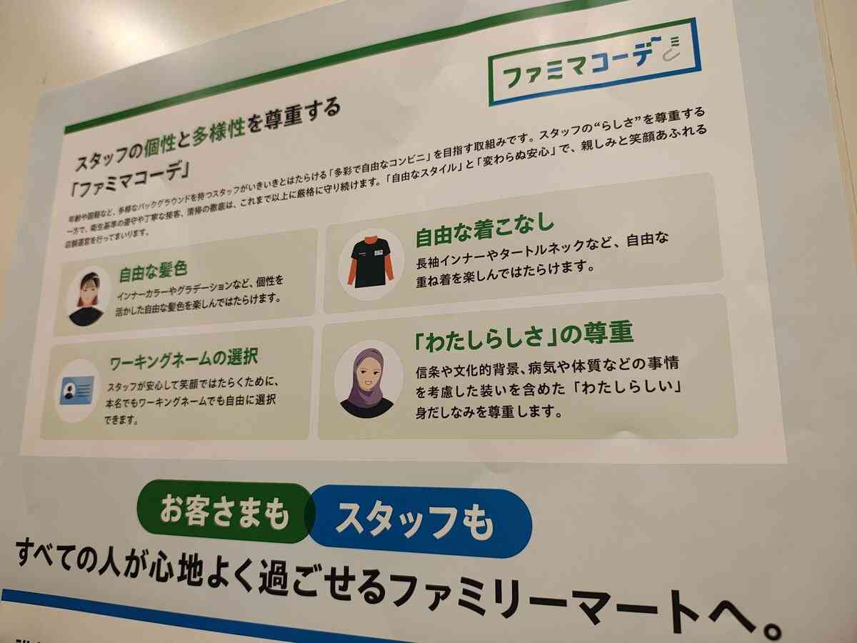 【ファミマ】「本名じゃなくてもOK!」投稿に1.6万いいね 「ありがたい」「全部こうなって」【名札】