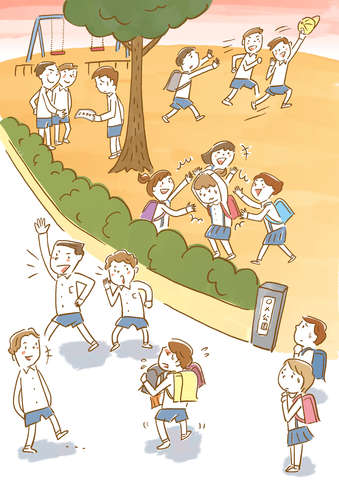 子どもに学校での様子、聞きますか？