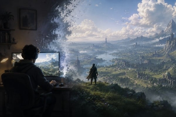 オープンワールドゲームは孤独感を軽減し、勇気、忍耐力、自立心を養う可能性 - ナゾロジー