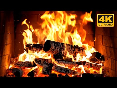 ? Fireplace Evenings of Serenity and Warmth: Burning Logs and Crackling Sounds for Pure Relaxation