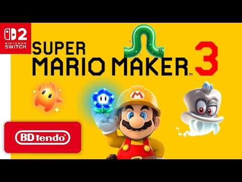 Super Mario Maker 3 - New Concept Trailer - Nintendo Switch 2
