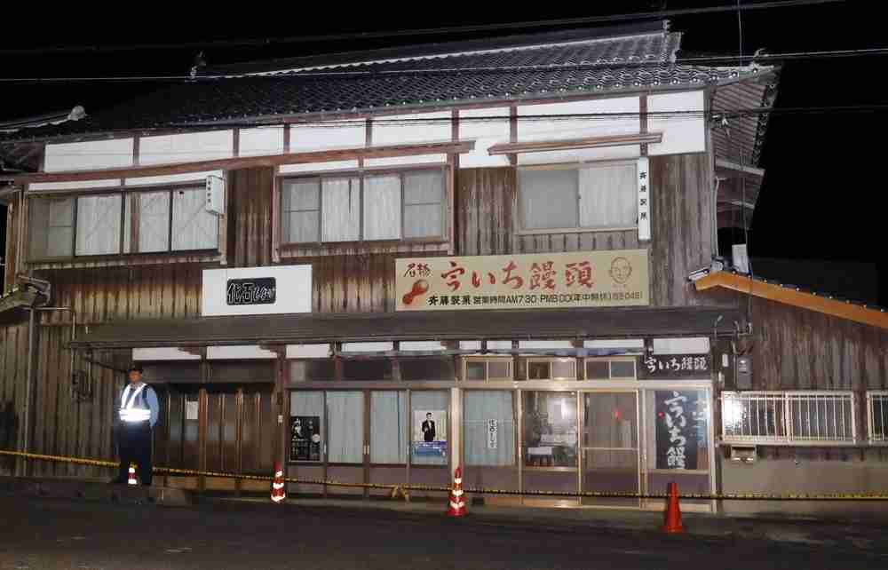 無施錠の裏口から侵入か　山口・製菓店の男性死亡（共同通信） - Yahoo!ニュース