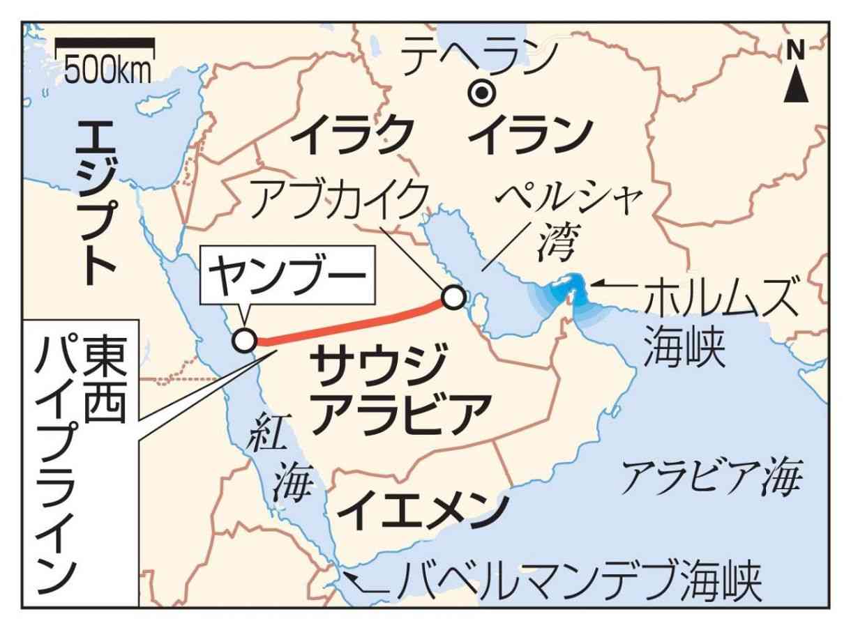 サウジアラビア、石油輸出再開へ　紅海沿いの拠点ヤンブーから
