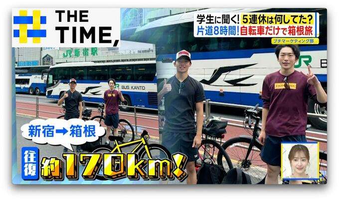 5連休は何してた?イマドキ若者に聞く「お金をかけない」楽しみ方とは?【THE TIME,】