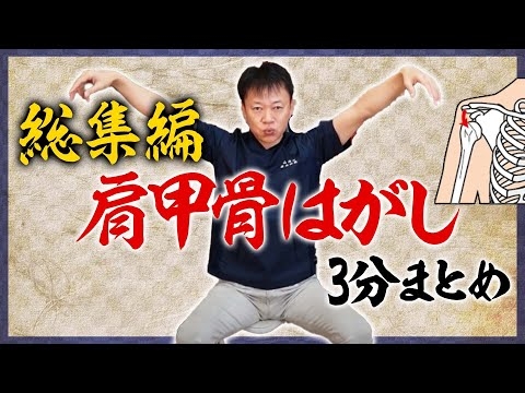 3分改善！硬い肩甲骨スッキリセルフ整体