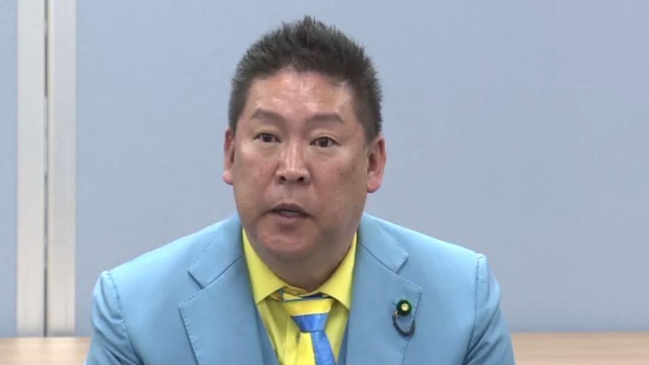 神戸地検がNHK党・立花孝志党首を再び不起訴「嫌疑不十分」　兵庫県議の自宅兼事務所前で拡声器を使って演説し脅迫した疑い（関西テレビ） - Yahoo!ニュース
