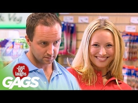 Cashier Flirts with Customers Prank