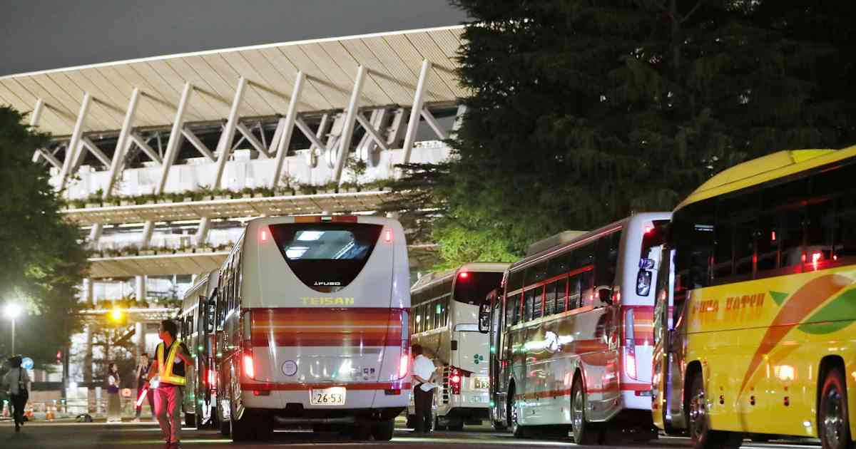 五輪輸送、当初は混乱　組織委「状況は改善」 - 日本経済新聞