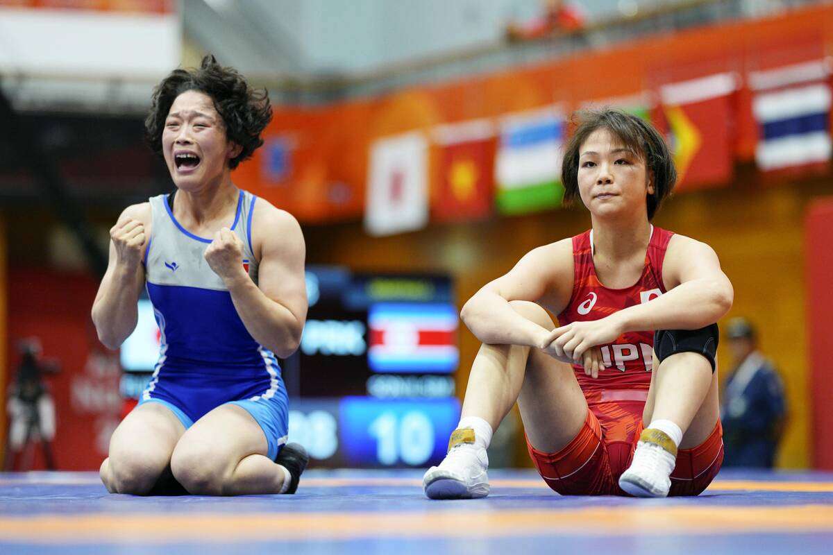 【レスリング】まさか! 藤波朱理の連勝記録が155でストップ 準決勝で北朝鮮選手に完敗、9年ぶり敗戦に涙「まだまだ弱い」…アジア大会