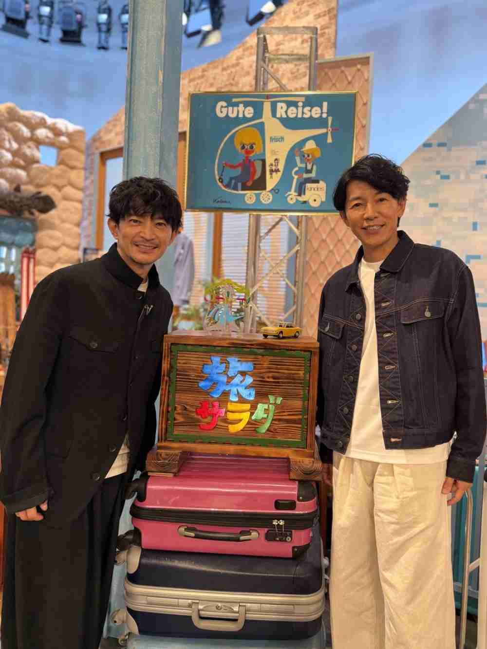 津田健次郎『旅サラダ』出演で長身司会陣との“差”に驚く人も…過去には「身長でふるいに掛けられる」俳優駆け出し期の苦労を吐露